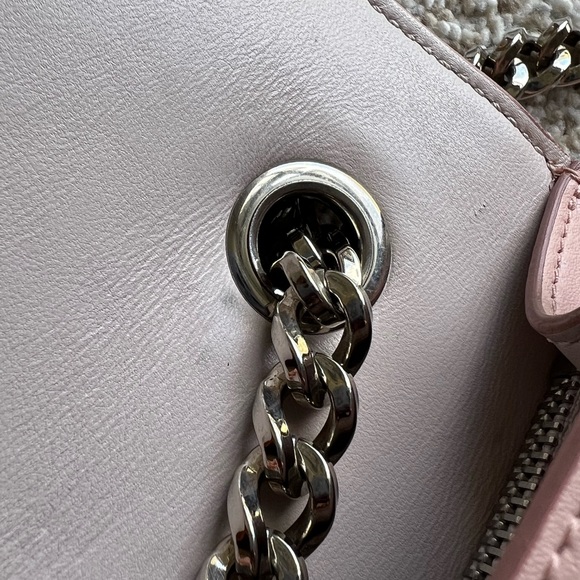 Salvatore Ferragamo | Vara Rainbow Camera Bag - Calfskin Leather in Bon Bon Pink - Picture 9 of 15